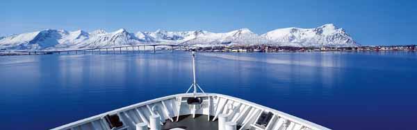 Der Golfstrom sorgt dafür, dass zum Beispiel um den Jahreswechsel herum die Durchschnittstemperaturen in Tromsø nur bei etwa -4 C liegen.