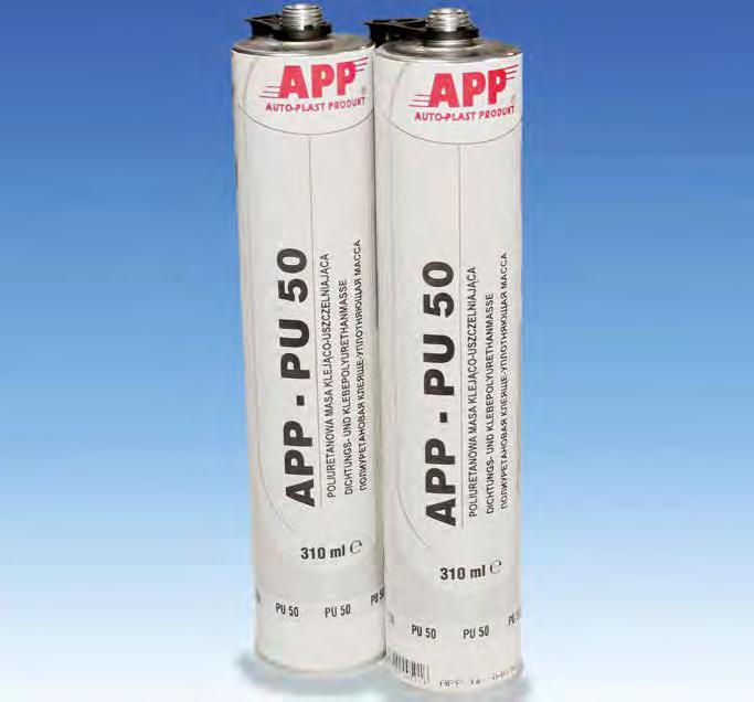HKD APP-PU 50 Zubehör für Folienflansche Einkomponenten-Polyurethan- Dichtungsmaterial mit sehr gutem Haftungsvermögen auf Stahl, Kunststoffen