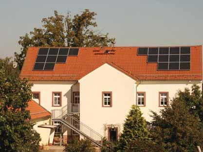 Photovoltaikanlage (Ökologische Stiftung) Thermische Solaranlage