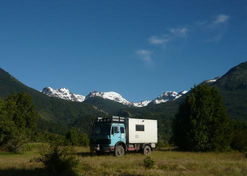 Auch in El Bolson gibt es wieder sehr viel Touristen und Verkehr. Einsames und weites Patagonien wo bist du?