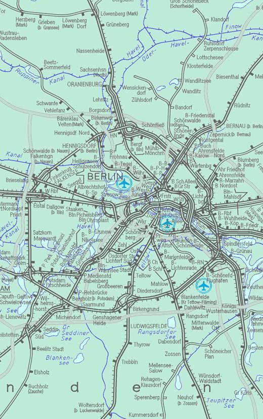 Verkehrliche Zielsetzung und geplante Maßnahmen Berlin Ostkreuz Verkehrliche Zielsetzung: Erneuerung der gesamten Anlage Umstellung der S-Bahn vom derzeitigen Linien- in Richtungsbetrieb Einrichtung