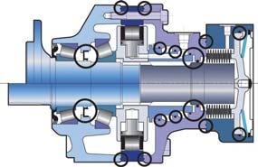 OCAIN HYAUICS Hydraulikmotoren - Modulbauweise MS05 - MSE05 OTIONEN C F S M S 0 5 2 3 2 3 2 3 4 2 3 4 5 6 M S E 0 5 - FM-ichtungen Es können mehrere Optionen eingebaut werden.