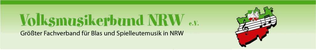 Geschäftsordnung Aufgrund der Satzung des Volksmusikerbundes Nordrhein-Westfalen e.v. (VMB NRW) in der zuletzt geänderten Fassung vom 09.