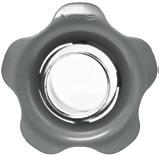UNI SET Kugeleinströmdüsen UNI SET Ball inlet nozzles Einströmdüse ABS Cremeweiß, Signalweiß, Edelgrau oder V4A Edelstahl.