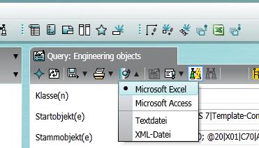 gestartet. Dies kann je nach Projektgröße einige Minuten dauern. 9. Exportieren Sie die Abfrage in eine Excel-Datei.