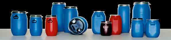 Gefahrgutzulassung - aussen Stahlblech, innen mit PE-Behälter - mit Gefahrgutzulassung - verzinkt, ferritisch lackiert oder aus Kunststoff