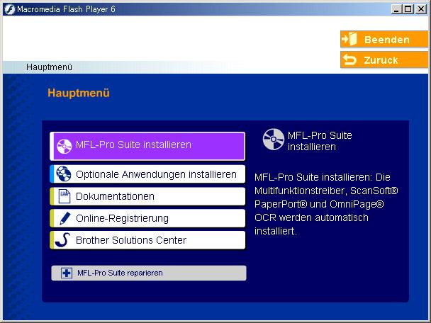 Windows NT Workstation Version 4.0 Vergewissern Sie sich, dass Sie das Gerät wie in Schritt 1 Inbetriebnahme des Gerätes auf Seite 4 bis 13 beschrieben vorbereitet haben.