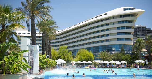 Türkei Antalya-Kundu Flugreise 5-Sterne-Hotel All Inclusive Mit Alkoholische ab489,- Frühbucher-Rabatt 10% HOTEL CONCORDE DE LUXE RESORT***** Lage: Willkommen im Concorde Deluxe Resort in Kundu.