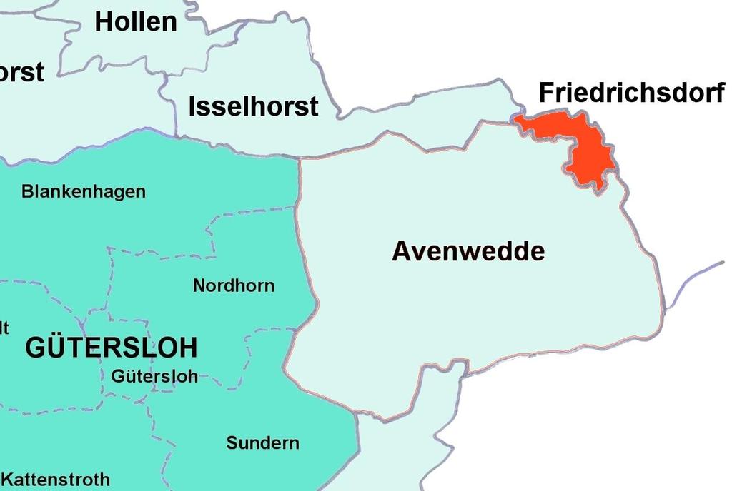 Stadtteile Gütersloh: Avenwedde und
