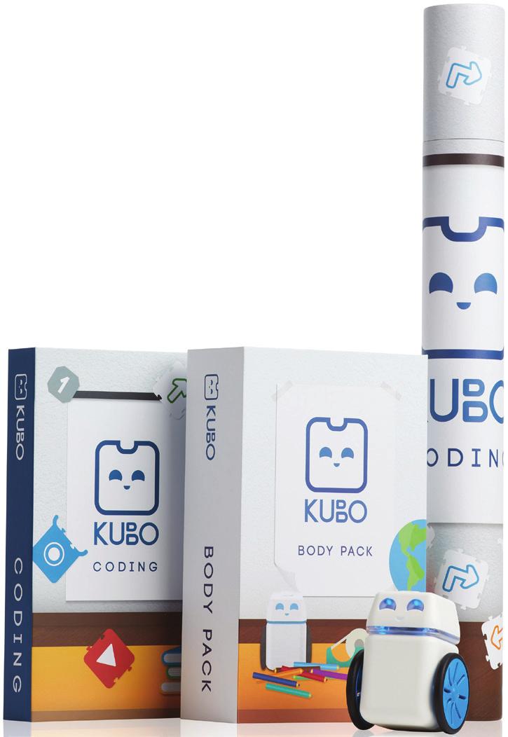 KUBO ist der weltweit erste auf einem Puzzlespiel basierende Lernroboter, mit dem Schüler in die Welt der Programmierung eintauchen können.