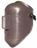 Schweißer-Kopfschutzschild Head Shield aus glasfaserverstärktem Polyamid hitzebeständig bis etwa 140 C leichte, aber stabile usführung, schlag und bruchfest einfacher Einbau der Gläser von innen mit
