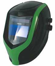 Schweißhelm p550 p550 Welding Helmet mit farbechter Blendschutzkassette nwendung: MIG/MG, Elektrodenschweißen und WIG (C/DC) Empfindlichkeitsregulierung: Die Empfindlichkeit der Sensoren kann dem