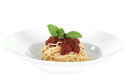 Für unsere kleinen Gäste Tomatenspaghetti mit Parmesan 9.