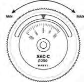 SKC-C Einstellbare Drosselklappe für Rohreinbau Befestigungsvarianten