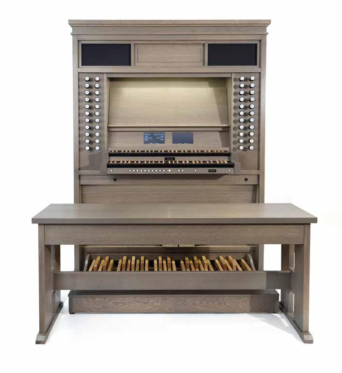 Der Klang jeder einzelnen Pfeife der Orgel wurde aufgenommen, sowohl das Ansprechen der Pfeife als auch die Klangentwicklung und das Loslassen des Tons. Das sorgt für einen lebendigen Klang.