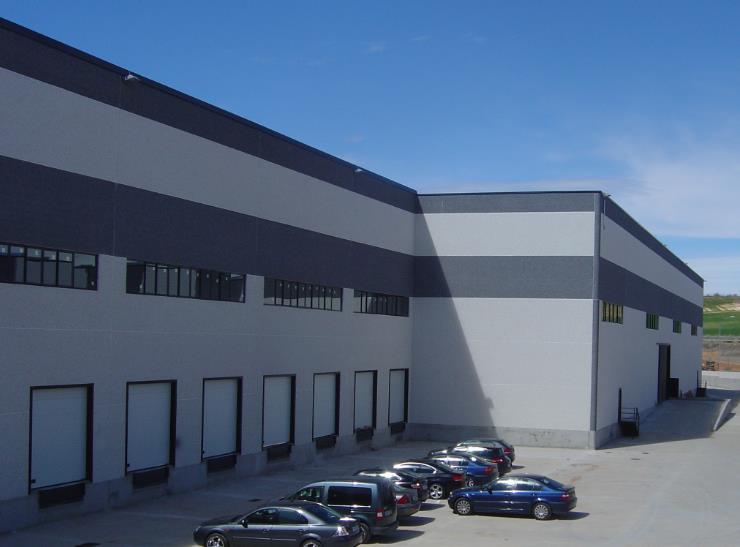 Plot C.2 warehouse", Madrid Anschrift: Plot C.2 warehouse", Alovera Industrial Park, 19208 Alovera, Guadalajara, Spanien Groupo LAR Nutzfläche (m 2 ) 8.
