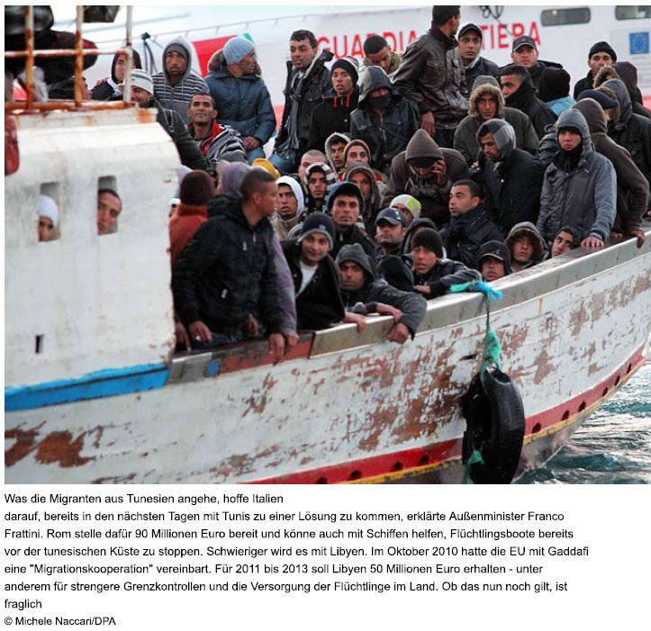 Die Situation von Bootsflüchtlingen