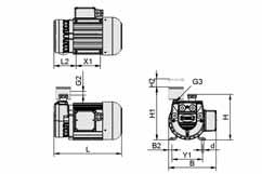 Saugvermögen von 2,3 m³/h