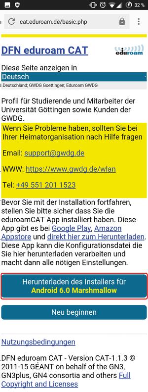 support:wlan:eduroam_android https://wiki.student.uni-goettingen.de/support/wlan/eduroam_android 6. Je nach Browser wählst Du nun einen Ordner, in dem die Datei gespeichert wird.