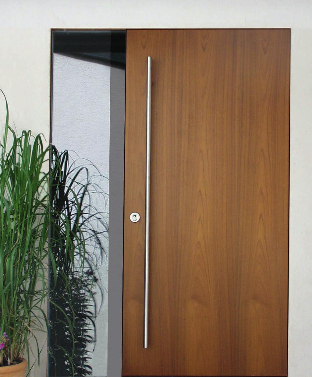 FrameLess HT Im Innenbereich sind frameless Türen nicht mehr wegzudenken. Bei Ihrer Haustüre brauchen Sie auf dieses puristische Design nicht mehr Verzichten.