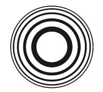 Fresnelsche Zonenplatten Bei einem kreissymmetrischen Problem sind die Zonen Kreisscheibe und Ringe mit unterschiedlichem Radius und abnehmender Breite.