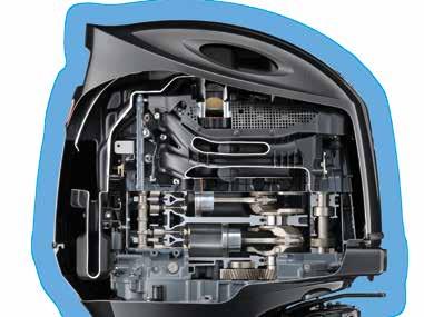 Zukunftsweisende Technologie für bessere Leistung Suzuki-Lean-Burn verteilersystem, welches beeindruckende Verbesserungen takt-außenbordmotoren noch sparsamer macht.