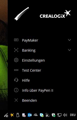 7. Beim ersten Start der PayPen II Software erscheint folgender Dialog (falls bisher noch keine Version 4.x.