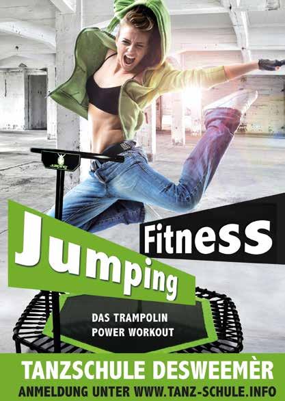30 Uhr 39,- / Person / Monat Jumping Fitness Donnerstags 17.