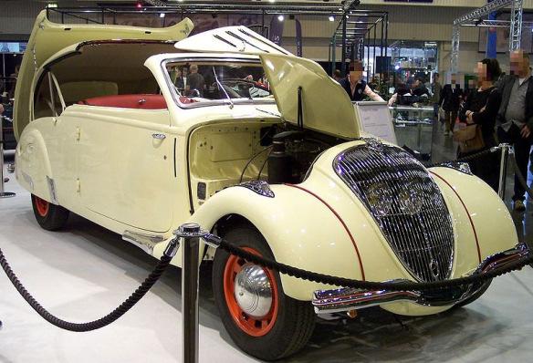 Audi K von 1924, cw = 0,28 Entwicklung von Jean Andreau 1936 auf