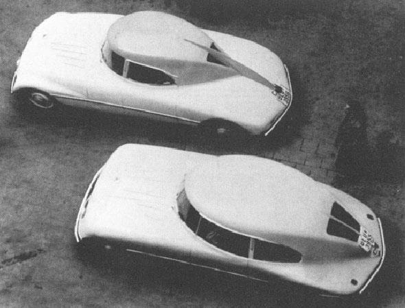 Synergieeffekt Aerodynamik: Prototypen Luftfahrt trifft auf Automobilbau AUDI 21 Prototyp von 1933 Jaray Form Mercedes 200 Prototyp von 1934 Jaray hatte bezüglich
