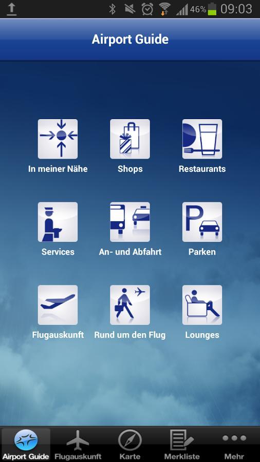 Frankfurt Airport Die App ist kostenlos für Android und ios verfügbar.