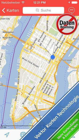 City Maps 2Go für ios Die App ist kostenpflichtig für ios im App Store