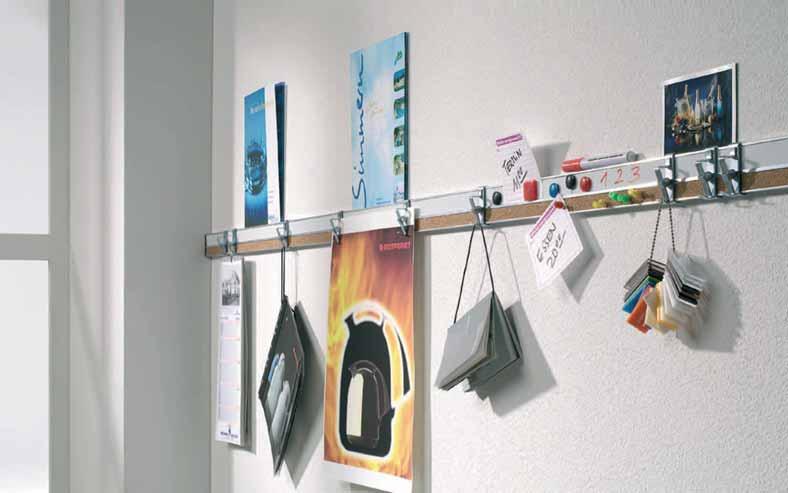 Alu- Wandleisten Alu-Wandleisten Ob im Büro, im Klassenraum oder als Galerieleiste, die verschiedenen Oberflächen und das reichhaltige Zubehör bieten Ihnen für jeden Anwendungsbereich das ideale