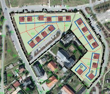 3 Die Baugrundstücke Das Wohngebiet verfügt über insgesamt 18 Baugrundstücke mit nachfolgenden Größen: Grundstück Fläche Preis Grundstück 1 693 m² 34.650 Grundstück 2 553 m² 33.