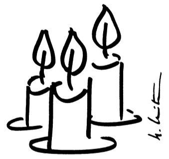 12.: Heiligabend 14.30 Uhr: Sonntag, 9.12., 10 Uhr: Zweiter Advent Diakonin Trampenau-Letas: 1.