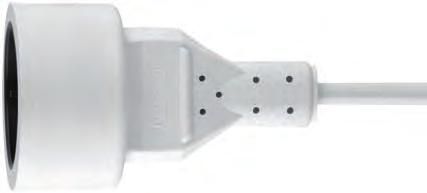 EVOline Plug Anschlusskabel mit Kupplung extraflacher