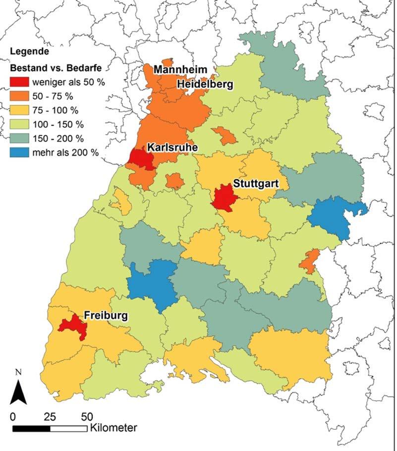 Baubedarfe und Bautätigkeit in Baden-Württemberg 2011 bis