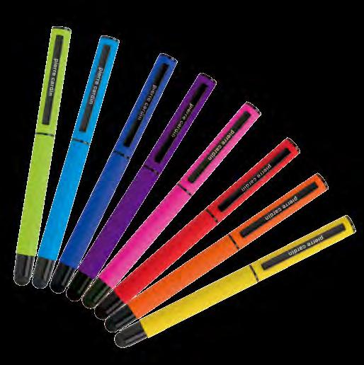 Der Rollerball Pen kann auch als Touch Pen für Tablets oder Smartphones genutzt werden.