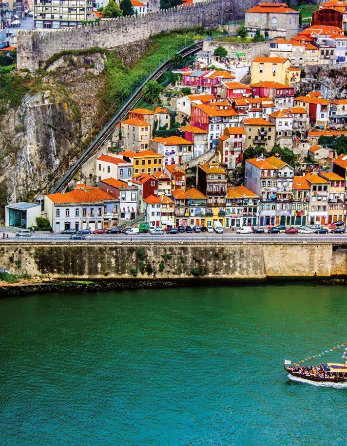 PORTUGALS NORDEN AUF DEM DOURO VON PORTO DURCH DAS TAL DES RIO DOURO BIS NACH SPANIEN 31.