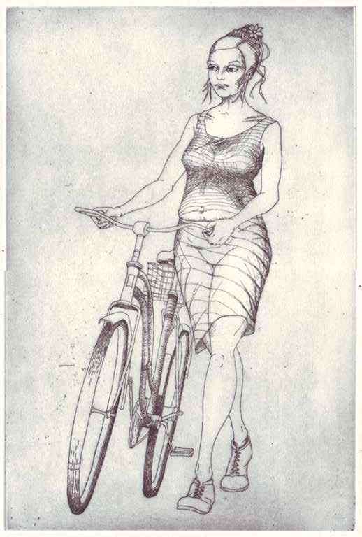 Mädchen mit Fahrrad 01