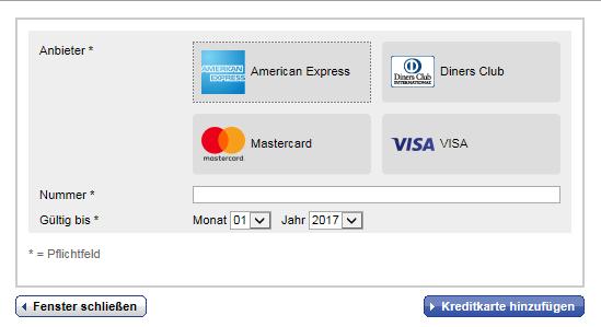 2.2 Kundenkarten 8 onesto hat die Rubrik Kundenkarten/Passdaten in zwei Bereiche aufgeteilt. Kreditkarten erscheinen nun in einer eigenen Kategorie.