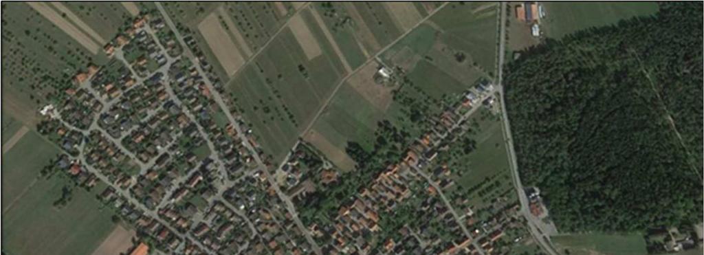 Luftbild Neuhengstett Gemeinde Althengstett