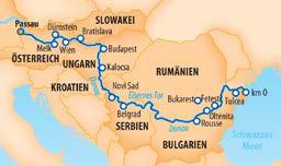 p. in der 2-Bett Außen (Hauptdeck, achtern) Ihre Reisevorteile Ihr Schiff MS VISTAEXPLORER Kommen Sie mit auf eine erlebnisreiche Donau-Flusskreuzfahrt zum km 0 am Schwarzen Meer und entdecken Sie