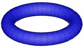 Übungsaufgaben: Anwendung der Integralrechnung Aufgabe : Ein Schwimmreifen hat die Form eines Torus (Kreisringfläche) mit dem Meridiankreisradius r = 5 cm und dem Mittenkreisradius R = 5 cm.