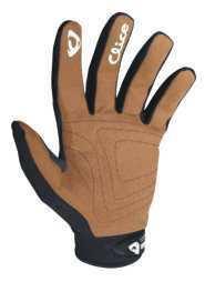 Kaos Handschuh Eine Vielzahl von Materialien wird benötigt, um eine bestmögliche Anpassung an die Hand zu gewährleisten. Oberseite: Neopren, Spandex, Lycra und TPR Logo s.