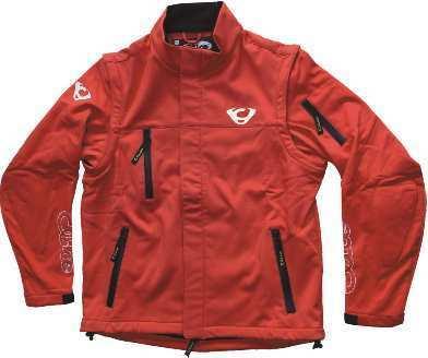 C4558G C4558O C4558W Softshell Jacke Die Jacke besteht aus einem zweischichtigen Softshell Material.