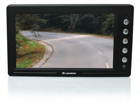RÜCKFAHRSYSTEME Caratec CRV7005M 17,6 cm (7 ) Monitor Großer Monitor mit sehr guter Bildqualität und hervorragender Verarbeitung. Zwei Kameraeingänge mit 4-poligem Stecker.