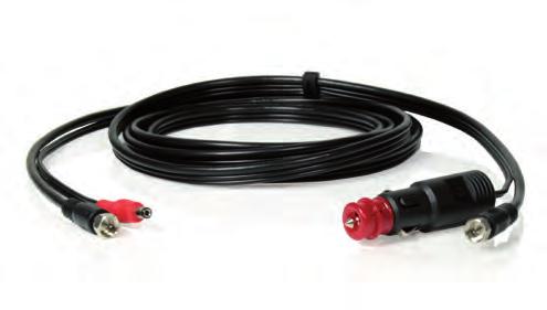 ETCV009 Art.-Nr. ETC0002 Caratec Connect Kombileitung TV-Anschluss Kombiniert eine flexible Antennenleitung mit der Stromversorgungsleitung.