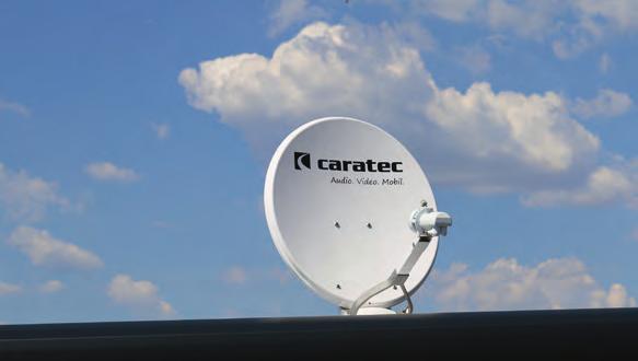 SAT-ANTENNEN KompletteS Antennenprogramm Das Caratec Antennenprogramm deckt praktisch alle Wünsche ab. Die Antennen der Dualsat (D) und Smart-D (S) Serien unterscheiden sich nur durch die Bedienung.