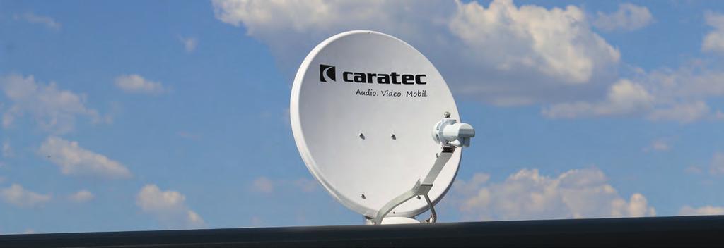 TWIN READY Caratec Sat-Antenne CASAT600D und CASAT600S (60 cm) Die Caratec Sat-Antennen mit 60 cm Spiegel sind die ideale Lösung für fast alle Reisemobile.